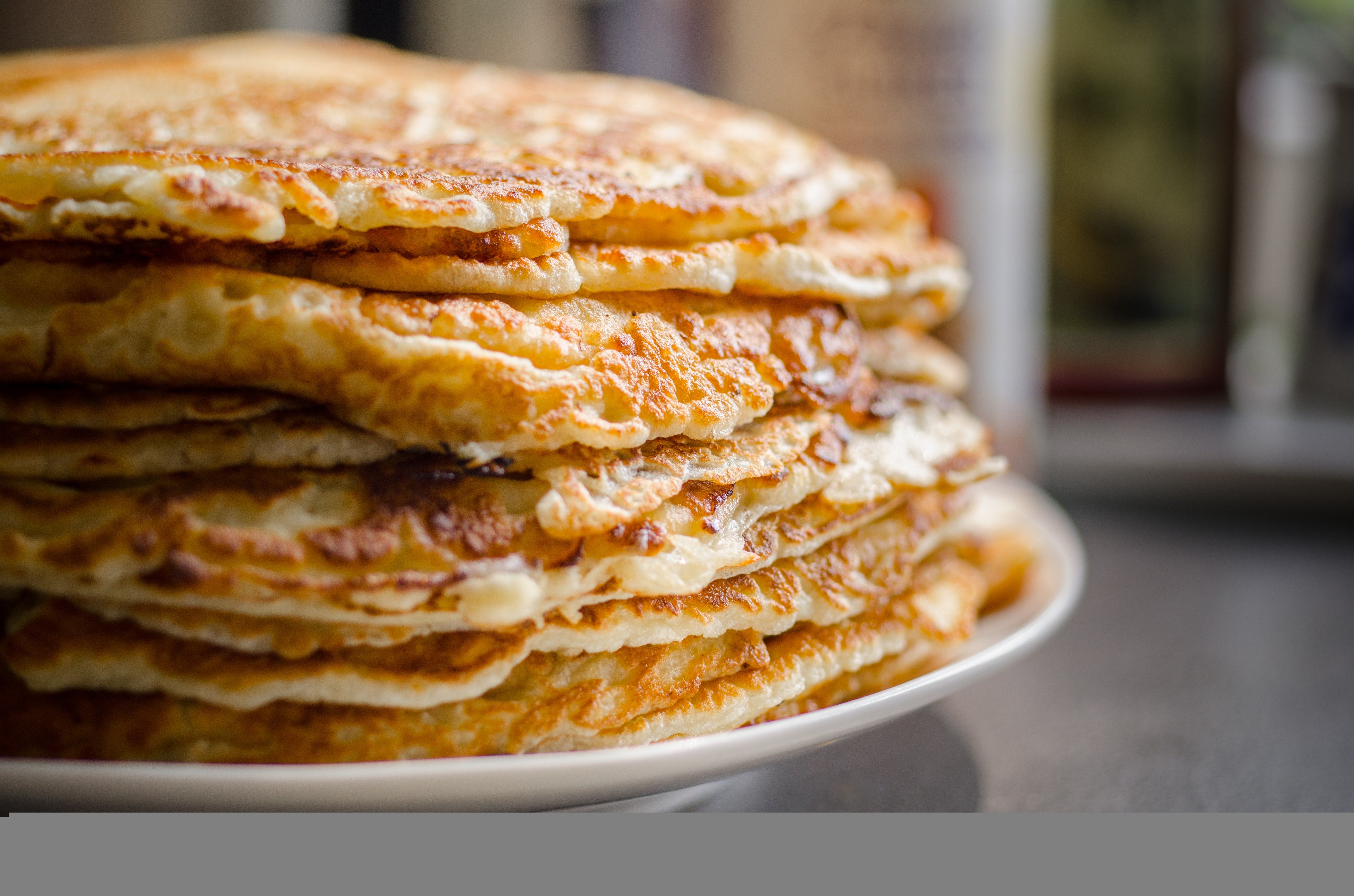 Deliciosas panquecas con semillas de chia