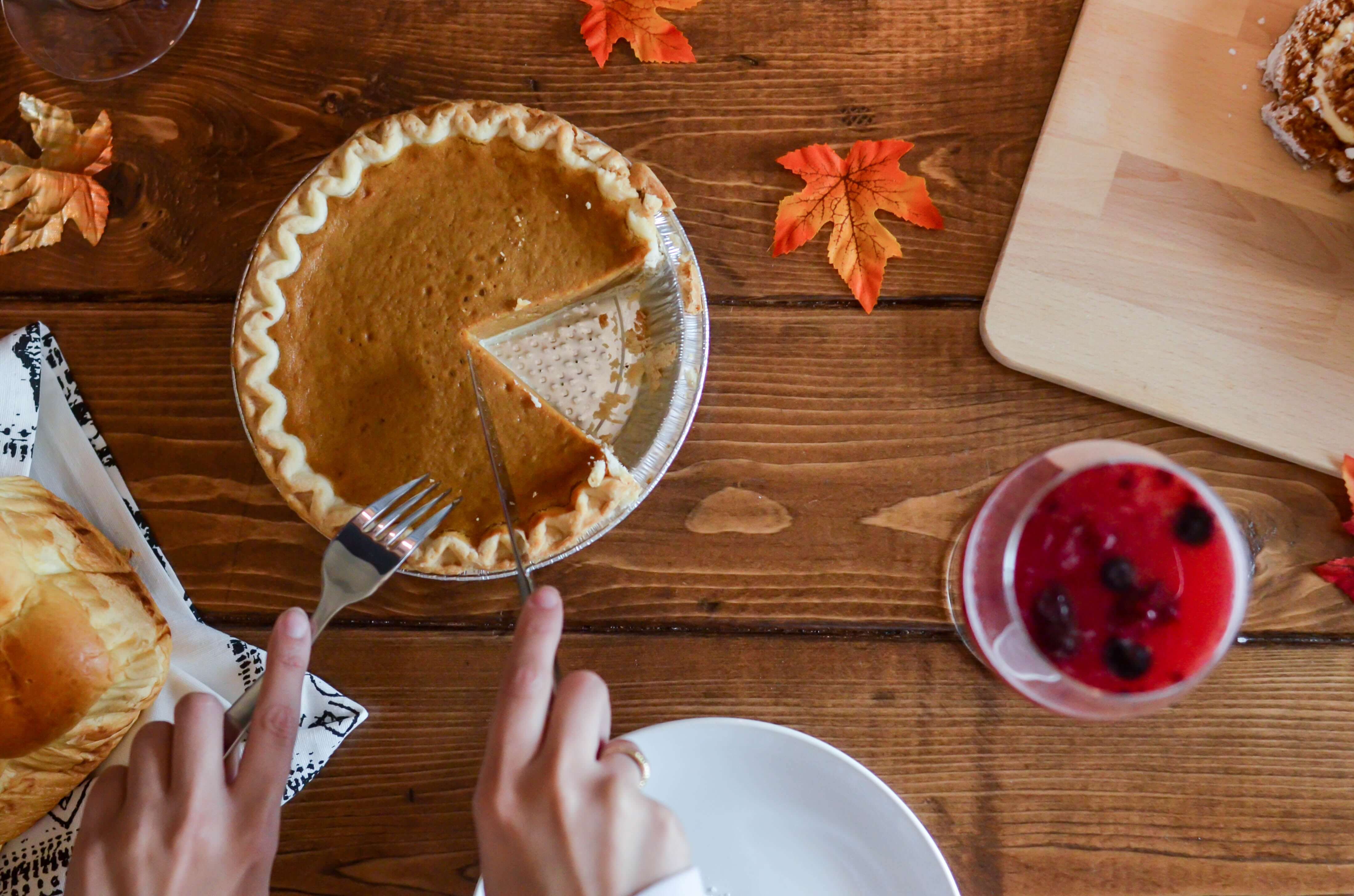 pie de calabaza thanksgiving