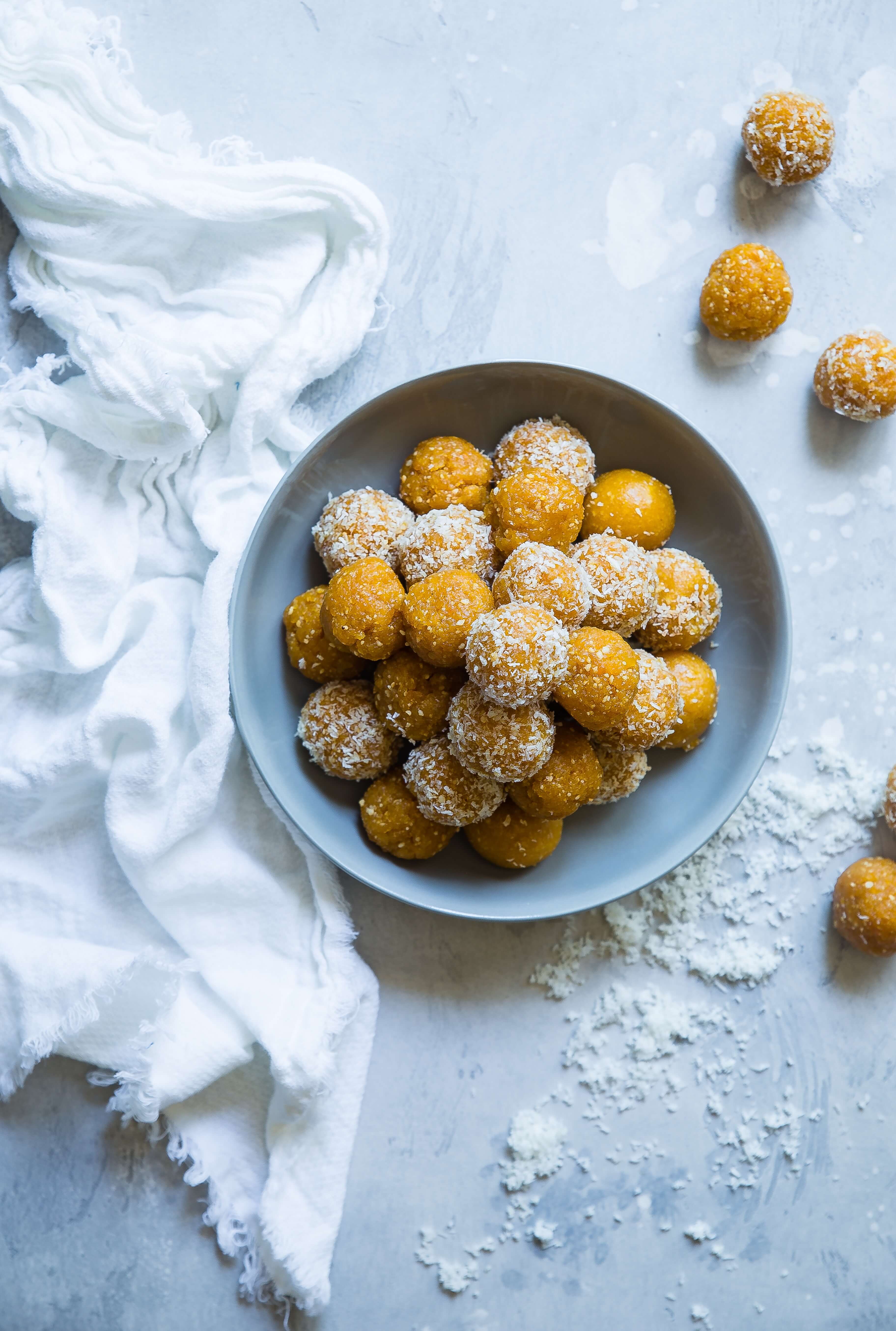 bolitas proteicas de auyama