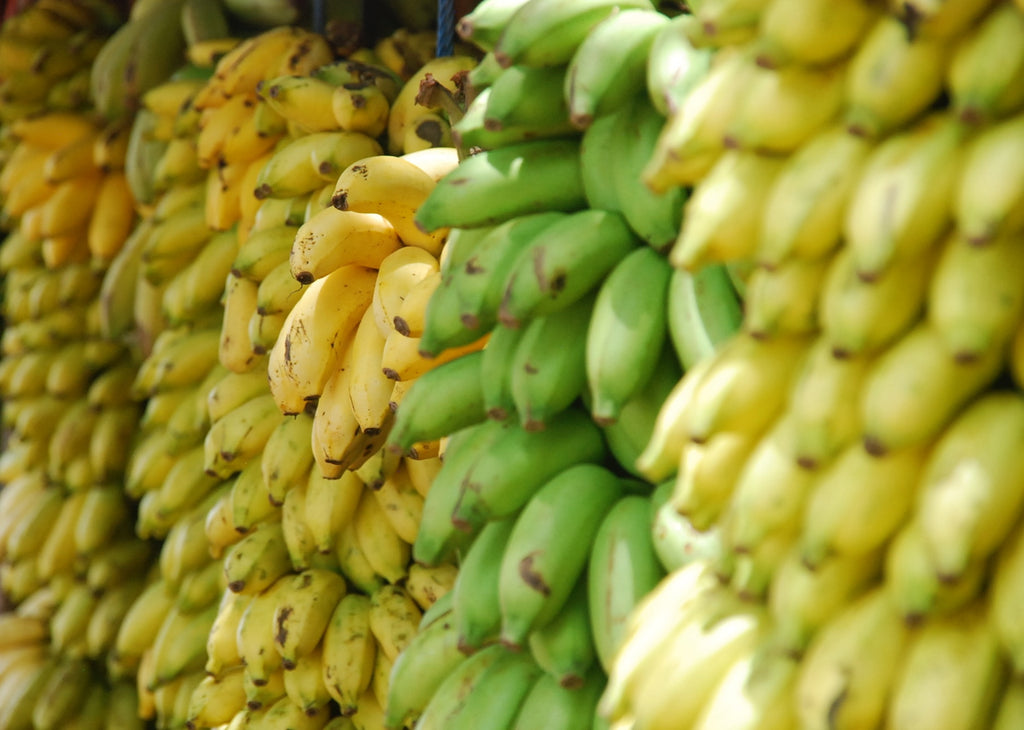 El plátano: una excelente fuente de carbohidrato