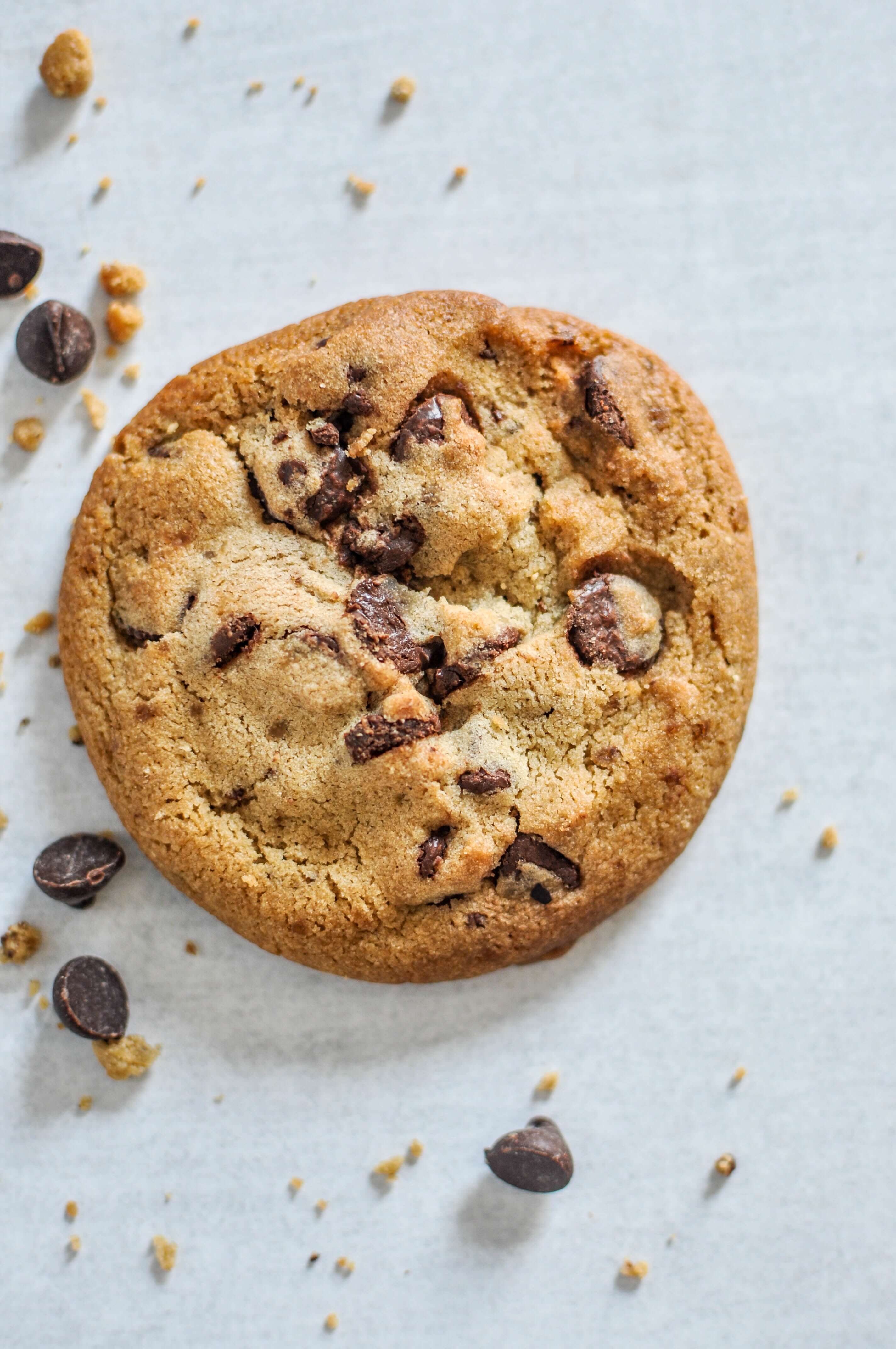 Galletas de chispas de chocolate light