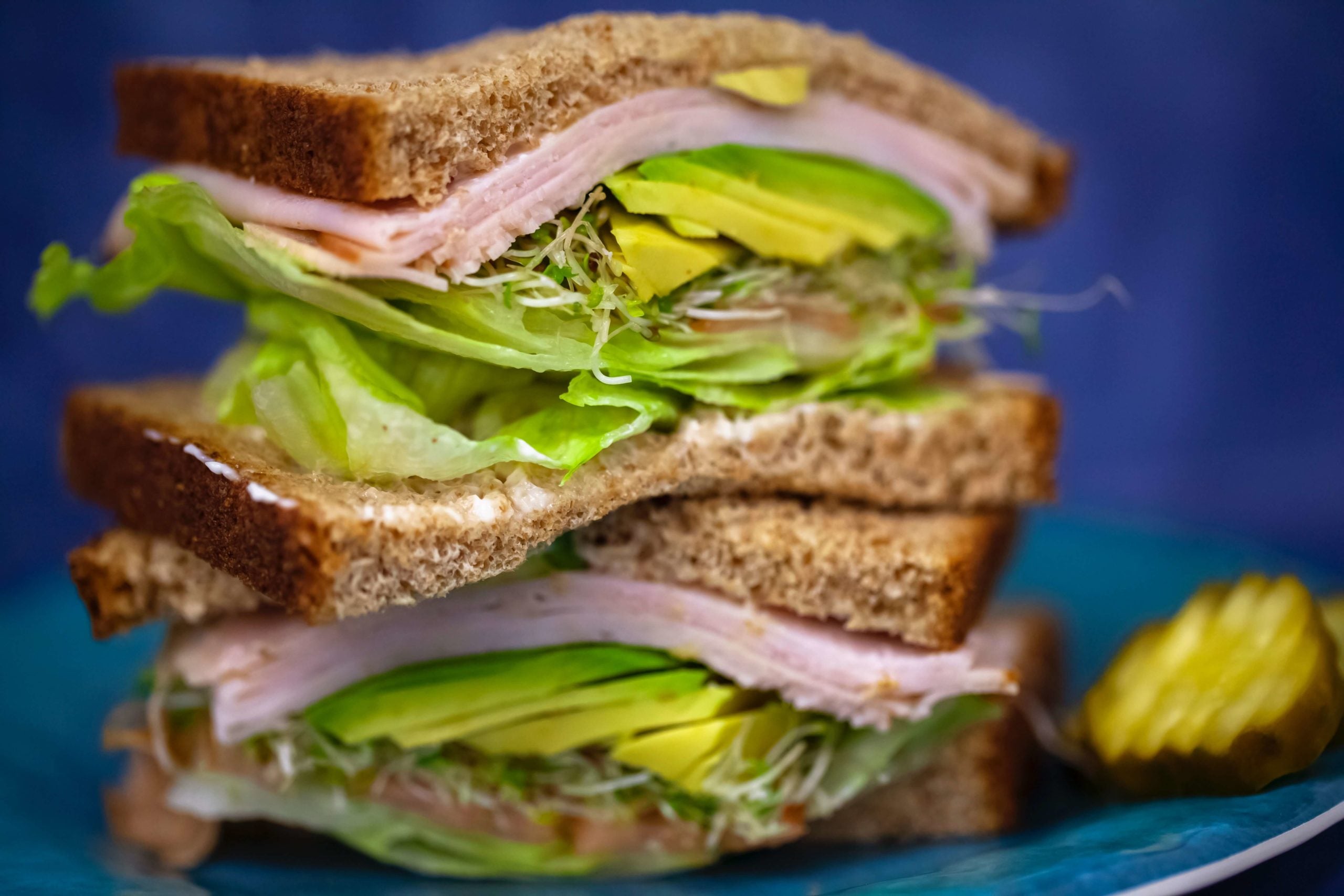 Sandwich de aguacate