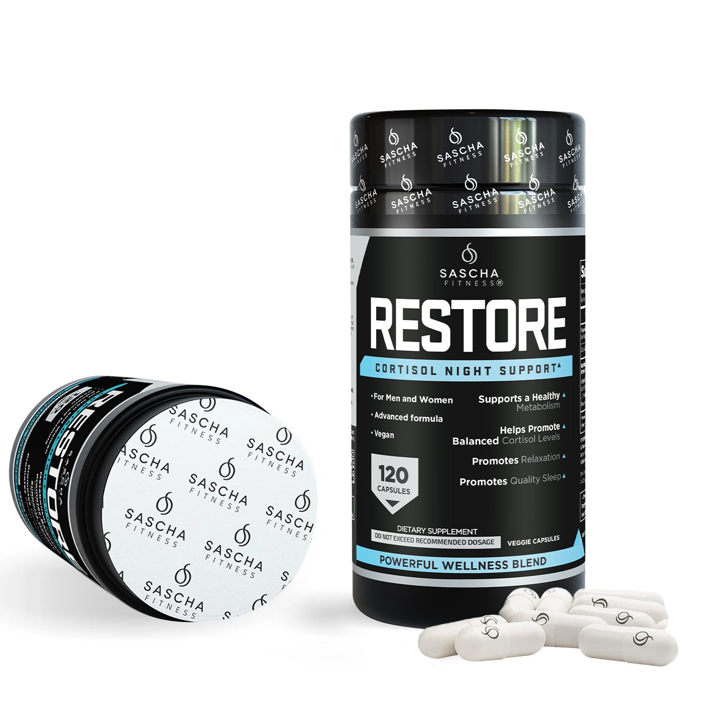RESTORE Cortisol Night Support – SaschaFitness