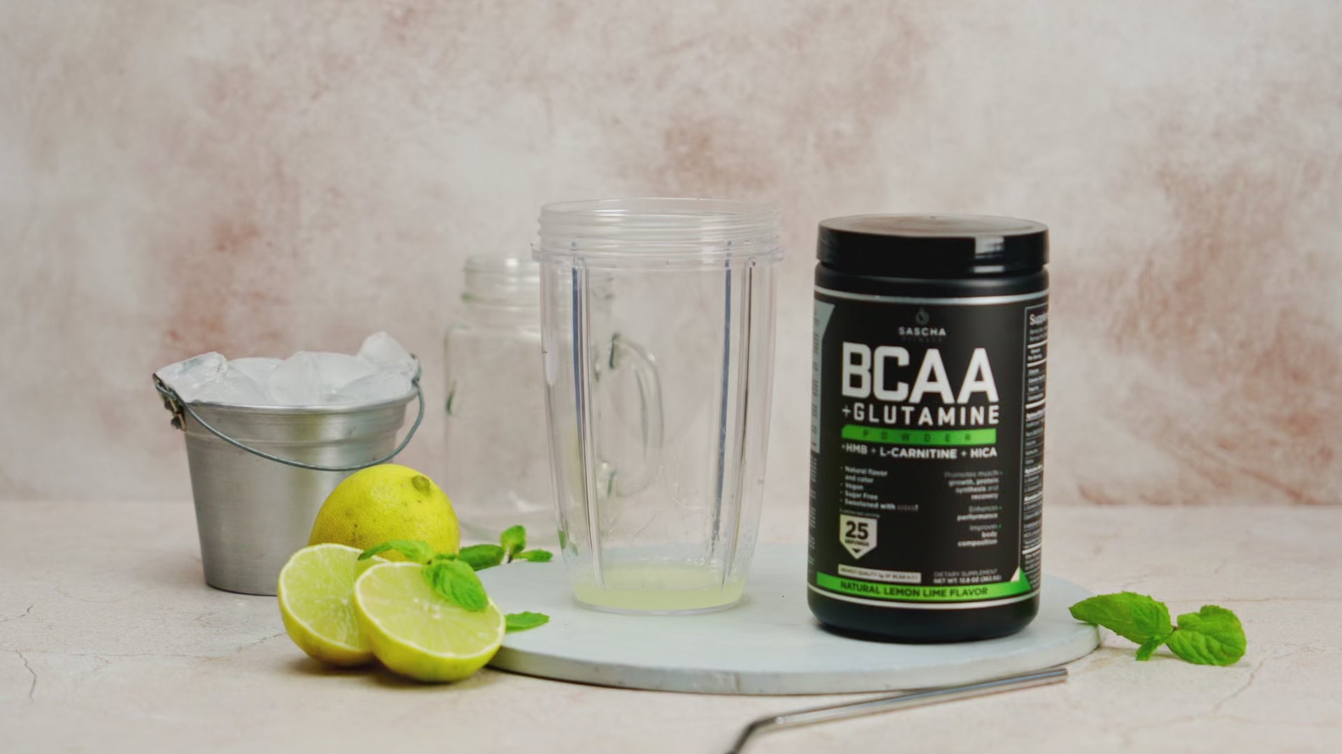 BCAA NATURAL LEMON LIME – SaschaFitness