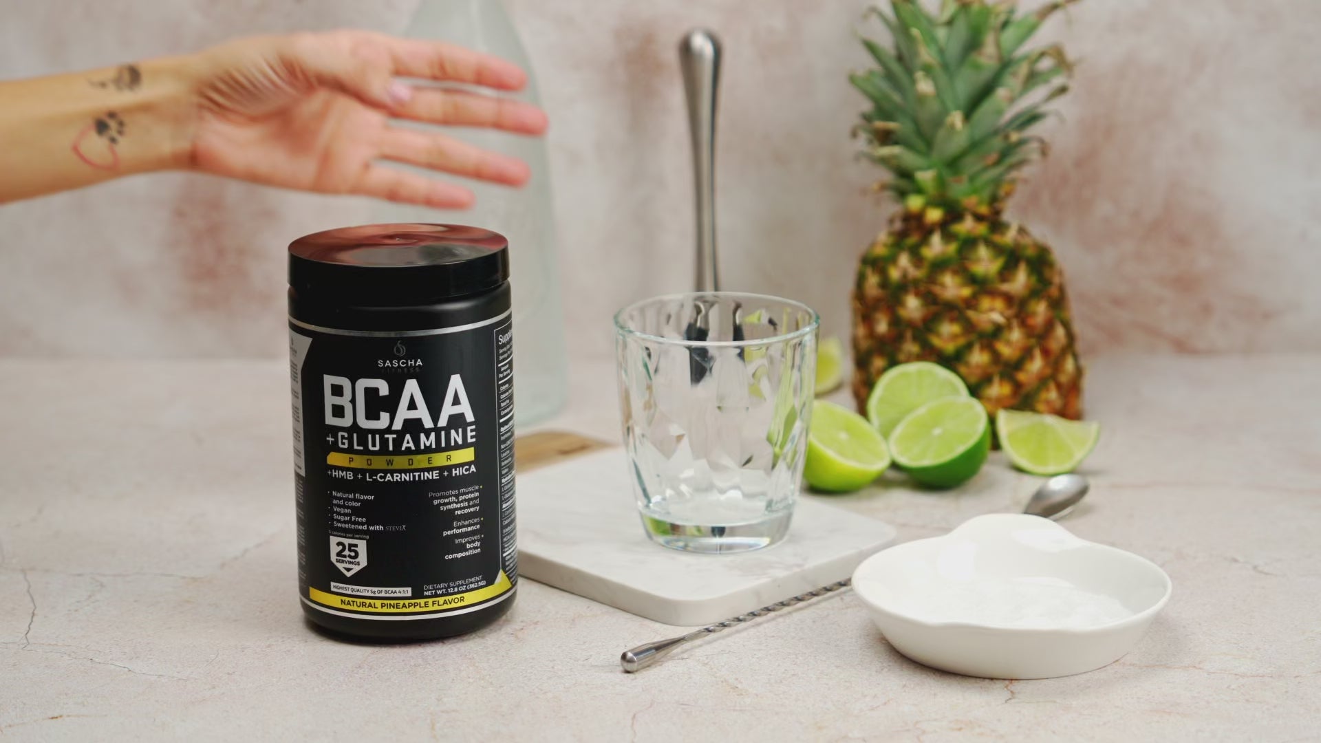 BCAA NATURAL PINEAPPLE – SaschaFitness